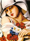 Tamara Paintings - Summer by Tamara de Lempicka